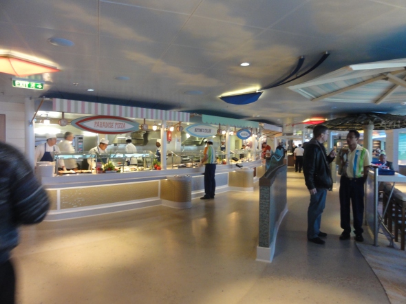 Buffet Stations Cabanas Disney Dream